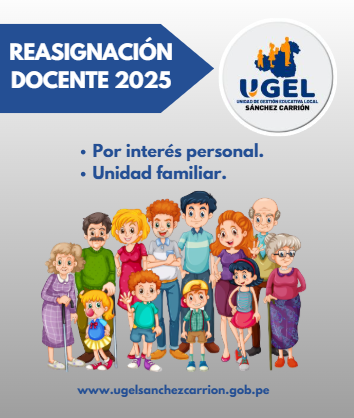 PROCESO DE REASIGNACIÓN 2025 – UGEL-SC