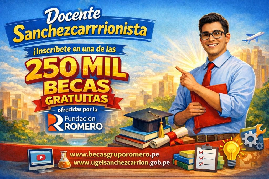 BECAS DOCENTE – FUNDACIÓN ROMERO