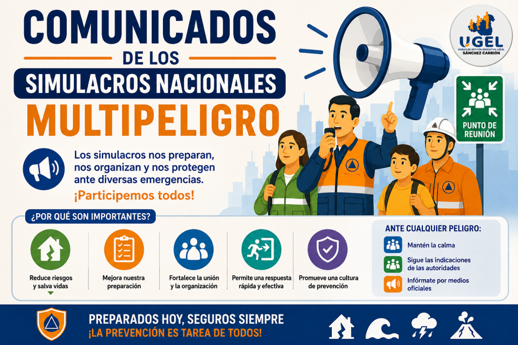COMUNICADOS DE SIMULACROS 2026