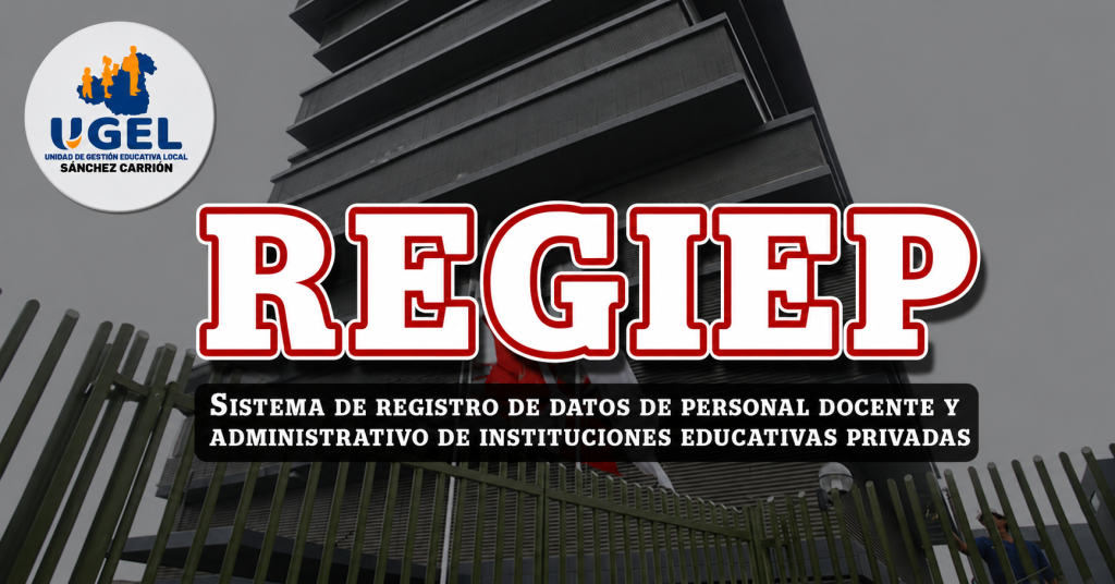 REGISTRO DE PERSONAL EN EL SISTEMA REGIEP