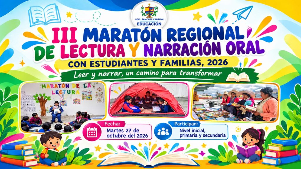 III MARATÓN REGIONAL DE LECTURA y NARRACIÓN ORAL